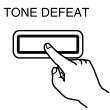 DENON AVR-483 - [1] Adjusting the sound quality (tone) - 4