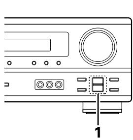 DENON AVR-483 - Appuyer sur la touche TEST TONE. - 3