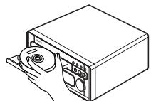 DENON RCD-M33 - - Loading discs in the disc tray - 1