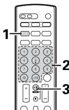 DENON RCD-M33 - (Utilizando el mando a distancia) - 1