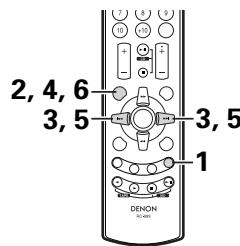 DENON RCD-M33 - Ajuste de la horax - 2
