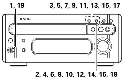 DENON RCD-M33 - NOTA: - 1