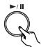 DENON RCD-M33 - Interrupting playback temporarily - 1