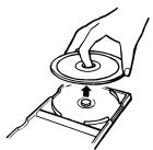 DENON RCD-M33 - - Removing discs from their cases - 1
