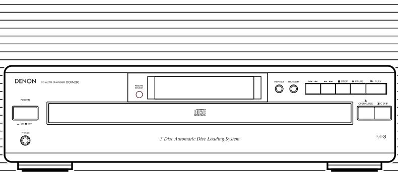 DENON DCM-380 - INSTRUCCIONES DE OPERATION - 2