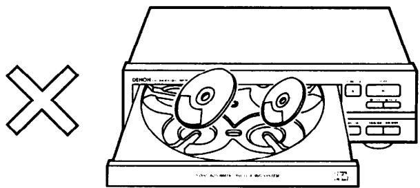 DENON DCM-360 - Attention: - 2