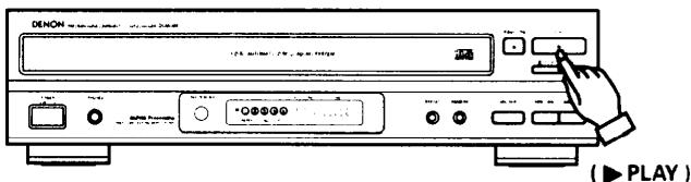 DENON DCM-360 - Pour effectuer une lecture programme - 1