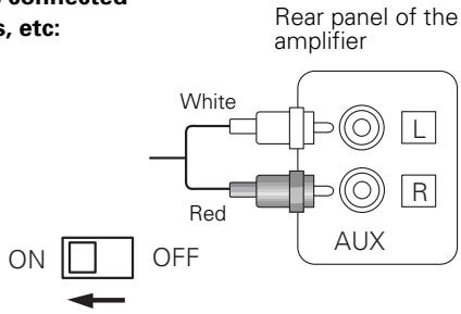 DENON DP-29F - Equalizer Amplifier switch - 2