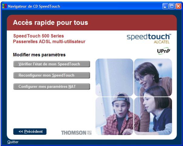 ALCATEL-LUCENT 530V5 - Gestionnaire NAT du SpeedTouch™ - 3