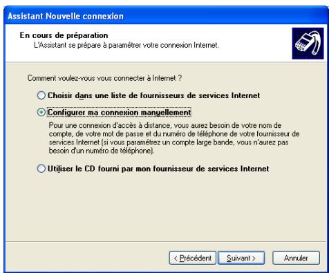 ALCATEL-LUCENT 530V5 - Utilisation d'une connexion large bande MS Windows XP - 3