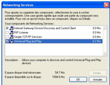 ALCATEL-LUCENT 530V5 - UPnP™ sur les systèmes Windows XP - 2