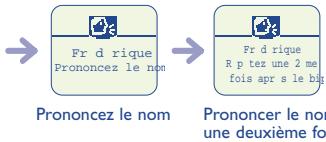 ALCATEL-LUCENT OT-701 - Enregistrer une reconnaissance vocale - 2