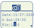 ALCATEL-LUCENT OT-701 - Créer un rendez-vous - 10