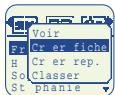 ALCATEL-LUCENT OT-701 - Créer une fiche de répertoire - 8