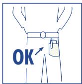 ALCATEL-LUCENT OT-701 - Mise en place du pocket clip - 7
