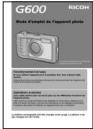 RICOH G600 - Utilisation des manuels - 1