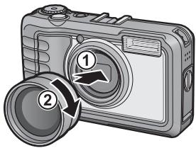 RICOH G600 - Utilisation d'un objectif à grande conversion - 1