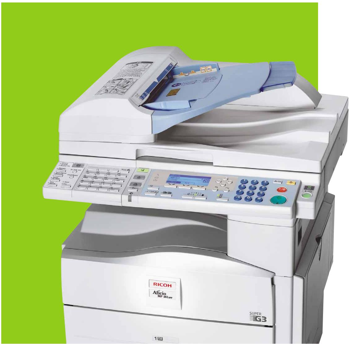 RICOH MP161 - Une gestion efficace et sécurisée de tous vos documents - 1