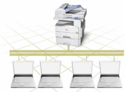 RICOH MP161 - Mise en réseau professionnelle 1 - 1
