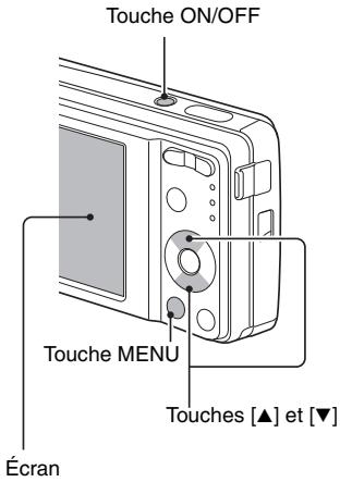 RICOH R50 - Réglage de la luminosité de l'écran - 1