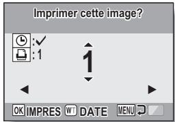 RICOH R50 - Définissez le nombre d'impressions (avec ou sans date). - 1