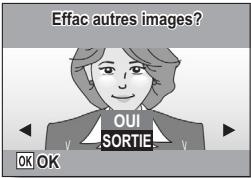 RICOH R50 - Lorsque la photo que vous souhaitez enregistrer est affichée en plein écran, sélectionnez "OUI", puis appuyez sur la touche OK. - 1