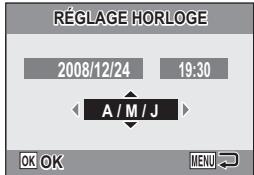RICOH R50 - Réglez la date et l'heure. - 3