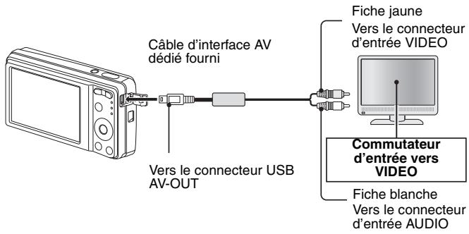 RICOH R50 - Connexionàun téléviseur - 1