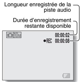 RICOH R50 - Appuyez sur la touche de l'obturateur pour prendre la photo, puis parlez dans le microphone. - 1