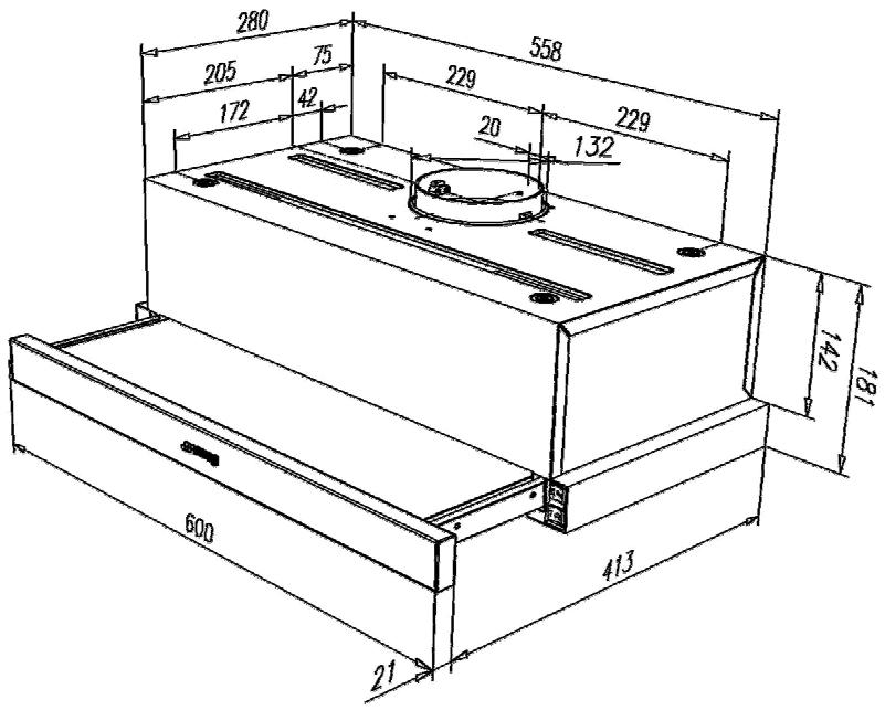 SMEG KSE 61 X, KSET61 - Description of the appliance (Fig.1) - 1
