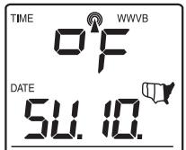 LA CROSSE TECHNOLOGY WS-7394TWC-IT - Setting The Date Manually - 1