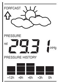 LA CROSSE TECHNOLOGY WS-7394TWC-IT - Relative Pressure Setting - 1