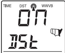 LA CROSSE TECHNOLOGY WS-7394TWC-IT - Para Apagar/Encender la función de la Hora de Verano 'DST' ON/OFF - 1