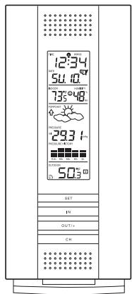 LA CROSSE TECHNOLOGY WS-7394TWC-IT - INVENTARIO DEL CONTENIDO DEL PAQUETE - 1