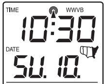 LA CROSSE TECHNOLOGY WS-7394TWC-IT - réglage manuel de l'heure - 1
