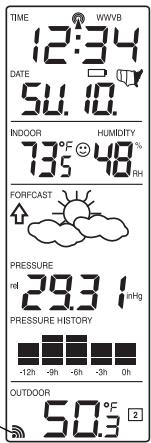 LA CROSSE TECHNOLOGY WS-7394TWC-IT - Wireless Weather Station - 3