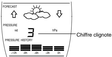 LA CROSSE TECHNOLOGY WS9152 - SENSIBILITÉ DE L'ICONE DE PREVISION MÉTÉO : - 1