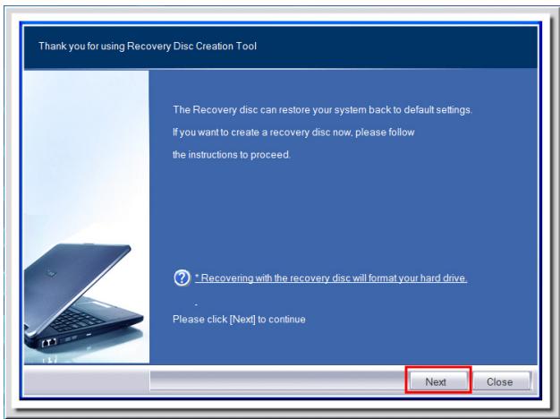 MSI WIND BOX DC520 - CRÉATION DU DISQUE DE RÉCUPÉRATION DU SYSTÈME - 3