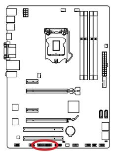 MSI Z87 MPOWER - JLPT1: Parallel Port Connector - 1