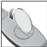 OREGON SH201 - Remplacer la pile de la ceinture pectorale: - 1