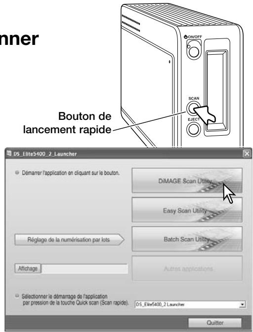 KONICA MINOLTA DIMAGE SCAN ELITE 5400 II - Lancement rapide du scanner - 1
