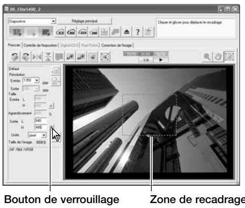 KONICA MINOLTA DIMAGE SCAN ELITE 5400 II - Case de dimensions de sortie : - 2