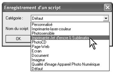 KONICA MINOLTA DIMAGE SCAN ELITE 5400 II - Enregistrer des réglages de numérisation en tant que script - 2