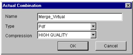 KONICA MINOLTA PAGESCOPE CABINET - Convertir une "fusion virtuelle" en un fichier PDF ou un fichier TIFF multipage - 1