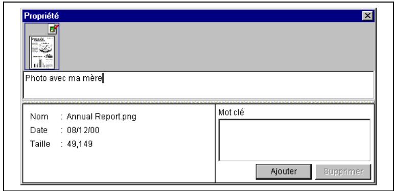 Propriété Photo avec ma mère Nom : Annual Report.png Date : 08/12/00 Taille : 49,149 Mot clé Ajouter Supprimer