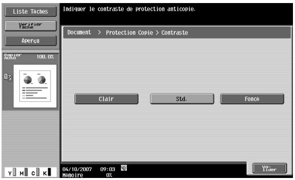 Liste Taches Verifier Tache Apercu Factor Auto 100.0% Clair Std. Foncé 04/10/2007 09:03 Mamoire 0%