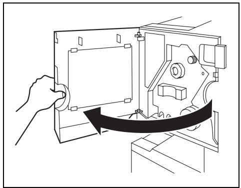 KONICA MINOLTA CF3102P - Retrait d'un serrage papier dans le module de finition FN-8 - 3