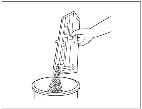 KONICA MINOLTA CF3102P - Pour vider le recipient des confettis de perforation - 3
