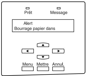 KONICA MINOLTA CF3102P - Quand le message “Bourrage papier dans Jx” s'affiche - 1