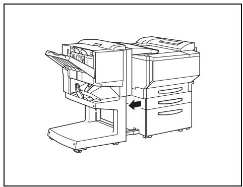 KONICA MINOLTA CF3102P - Pour vider le recipient des confettis de perforation - 1